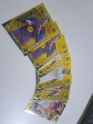 Cromos de fútbol Panini Balón de Oro