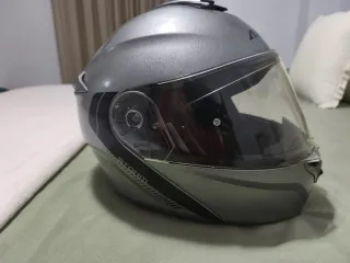 Casco Modular MT Helmets Gris/Plata