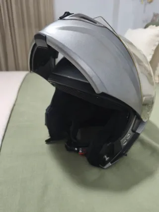 Casco Modular MT Helmets Gris/Plata