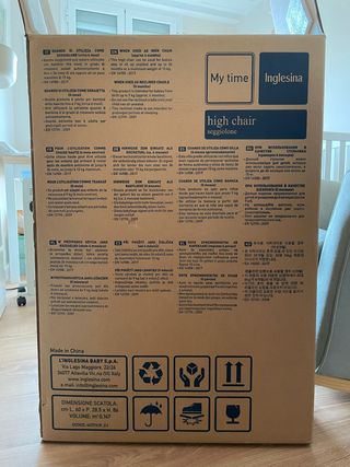 Trona Bebé Inglesina My Time Verde