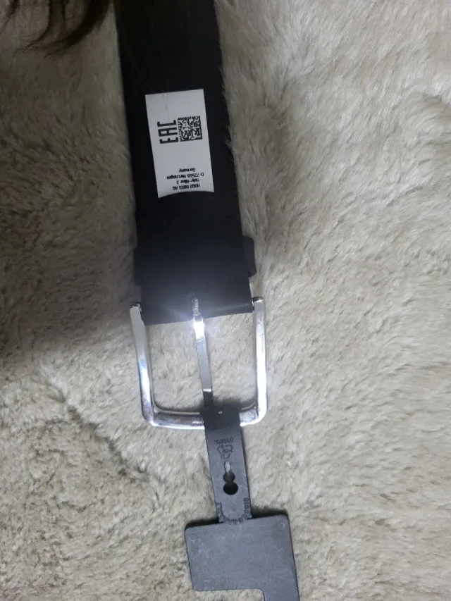 Cintura BOSS Nero Taglia 110-42 Nuova