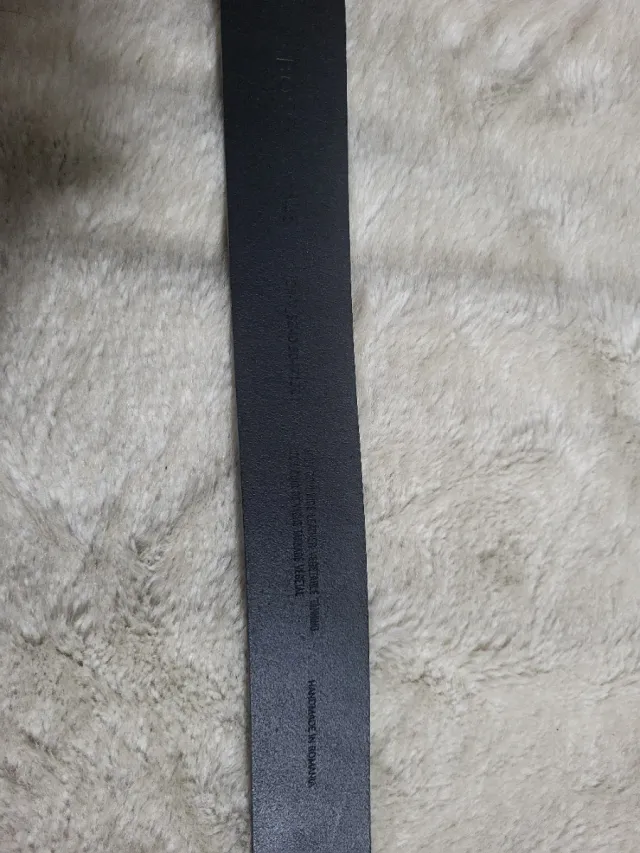 Cintura BOSS Nero Taglia 110-42 Nuova