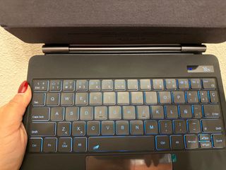 Funda GOOJODOQ con Teclado para Samsung Tab S9