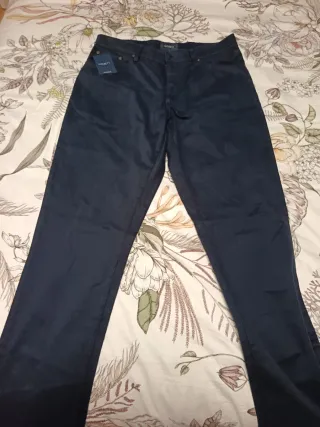 Pantalones Hackett London Core Trinity Azul