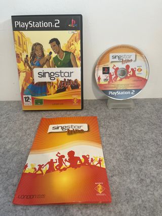 Singstar Latino PS2 perfecto estado NEGOCIABLE