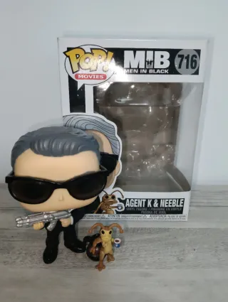 Funko Pop Agent K & Neeble MIB 716