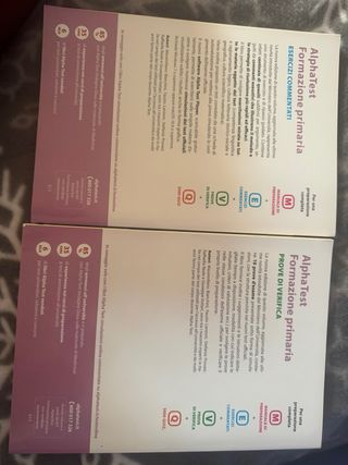 Alpha Test formazione primaria