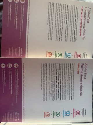 Alpha Test formazione primaria