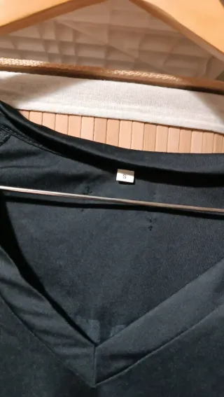 Camiseta Aire Retro Negra Talla S