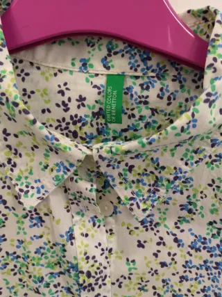 Blusa United Colors of Benetton estampada