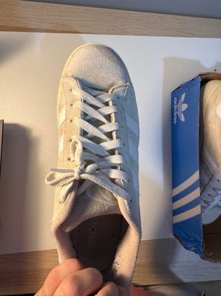 Zapatillas Adidas Beige Talla 43 Seminuevas