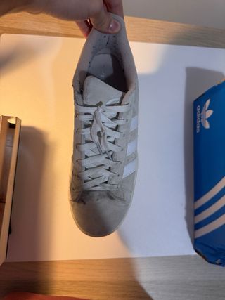 Zapatillas Adidas Beige Talla 43 Seminuevas