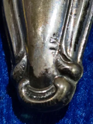 Juego punzón y aguja plata