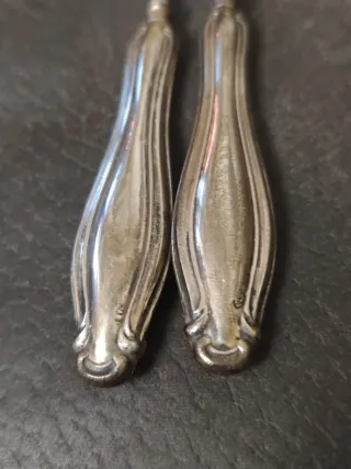 Juego punzón y aguja plata