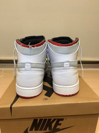 Air Jordan 1 Zoom CMFT Gris Blanco