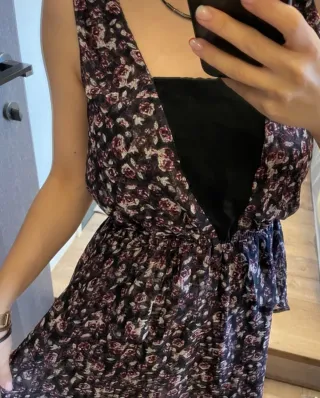 Vestido H&M floral talla M