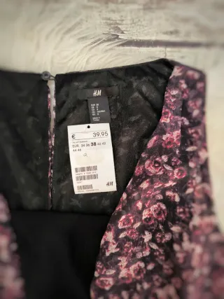 Vestido H&M floral talla M