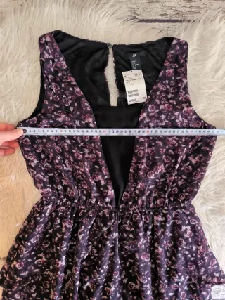Vestido H&M floral talla M