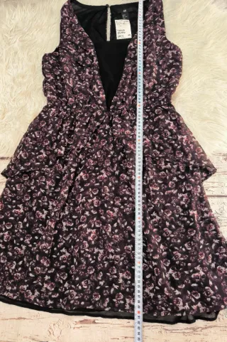 Vestido H&M floral talla M