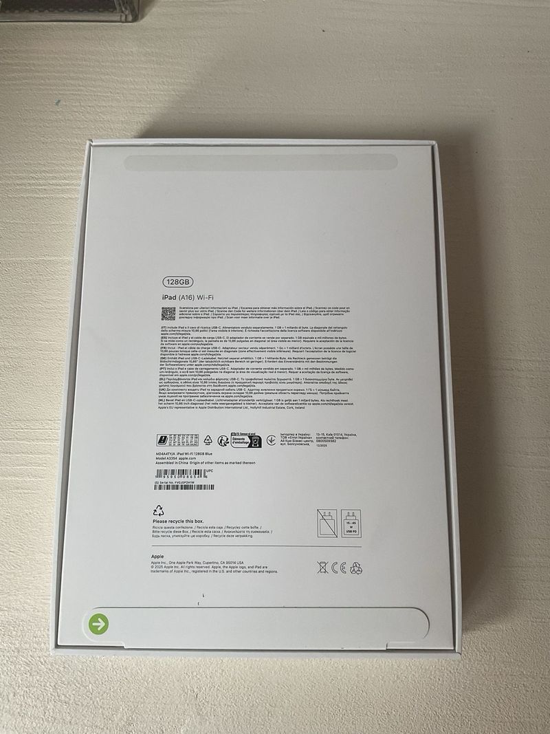 iPad 11ª Gen 128GB WiFi Azul 2025 afbeelding 4