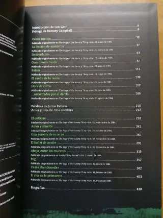 Cosa del pantano volumen 1 (ed. Deluxe)