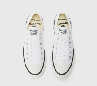 Zapatillas Converse plataforma blancas