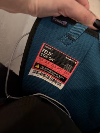 Botas Burton Step On Talla 40.5