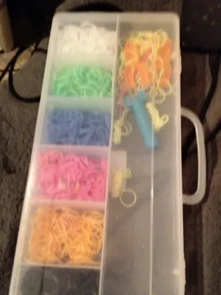 Caja de ligas para pulseras