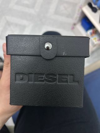 Reloj Diesel Cronógrafo Deportivo Plata Negro