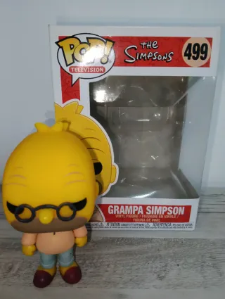 Funko Pop! Los Simpson: Abuelo Simpson 499