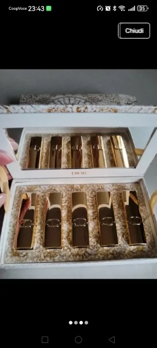 Set rossetti Christian Dior