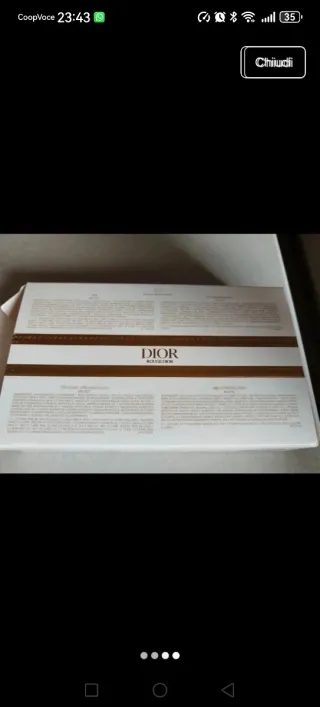 Set rossetti Christian Dior