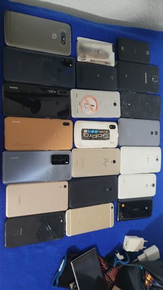 Lote 20 teléfonos móviles