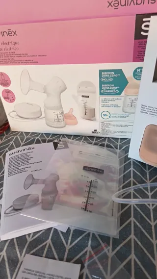 Sacaleches Eléctrico Suavinex. ¡Un solo uso!