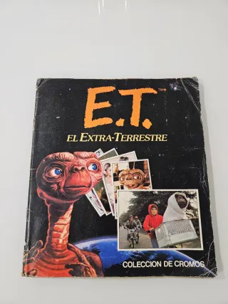Álbum Cromos E.T. El Extraterrestre Completo