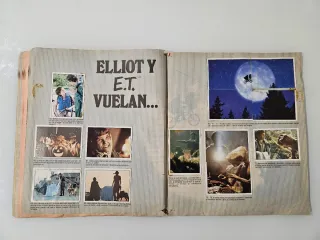 Álbum Cromos E.T. El Extraterrestre Completo