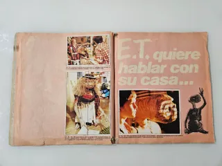 Álbum Cromos E.T. El Extraterrestre Completo