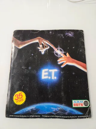 Álbum Cromos E.T. El Extraterrestre Completo