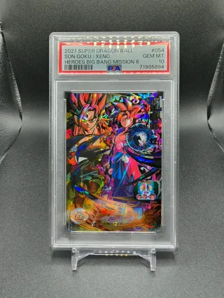 PSA 10 SON GOKU : XENO BM6-054 DRAGON BALL HEROES