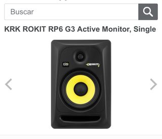 KRK Rokit RP6 G3 Monitores Estudio (Pareja)