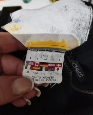 Mono de esquí infantil Spyder azul