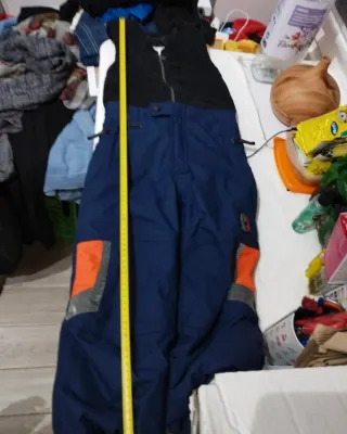 Mono de esquí infantil Spyder azul