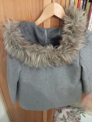 Chaqueta vestir con capucha zara Girls sin uso