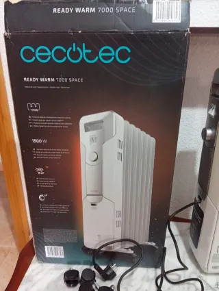 Cecotec Calefactor Radiador Aceite 1500W