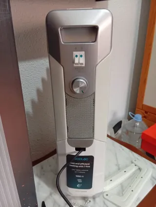 Cecotec Calefactor Radiador Aceite 1500W