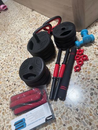Pack Mancuernas Ajustables Gimnasio Casa