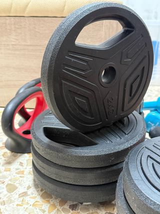 Pack Mancuernas Ajustables Gimnasio Casa