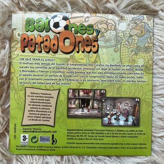 PC CD-ROM Mortadelo y Filemón: Balones y Patadones