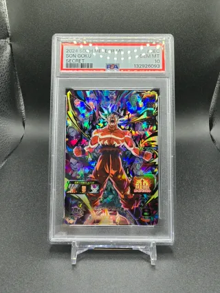 PSA 10 SON GOKU MM5-SEC DRAGON BALL HEROES JAP
