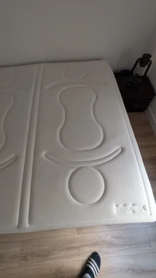 Colchón HR + viscoelástica firme-media